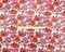 Red-Ivory-Multi Poly Floral Printed Crinkle Yoryu Chiffon Woven Fabric By the Yard